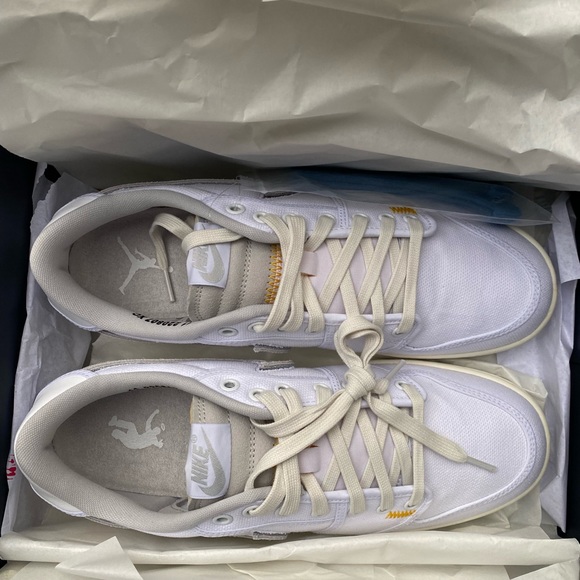 BRAND NEW Union x Jordan 1 Low Retro AJKO Low SP White Canvas Mens Size 11 - Picture 15 of 15